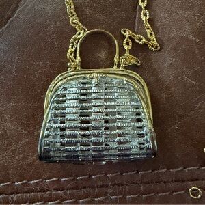 Beautiful pill box on a chain